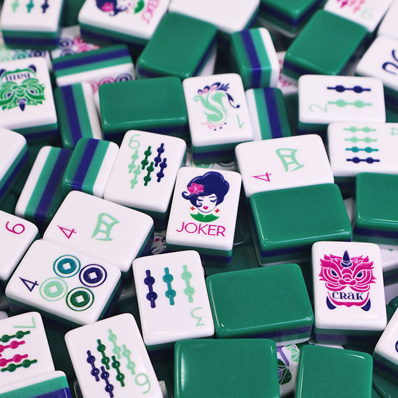 Modern Artisan Mahjong Tiles