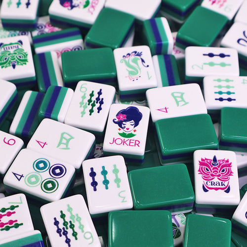 Modern Artisan Mahjong Tiles