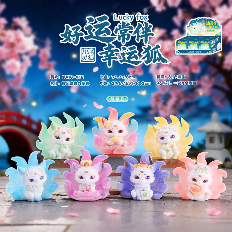 Nine-Tailed Fox – Auspicious Guardian Figurine